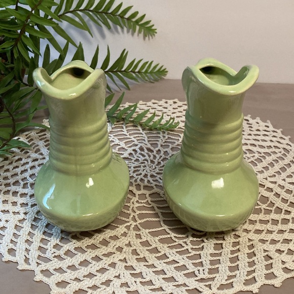 Vintage Art Deco FAPCO Ewer Pitcher Vases - Picture 7 of 15